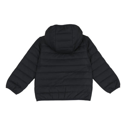 Boys Solid Polyester Padded Jacket