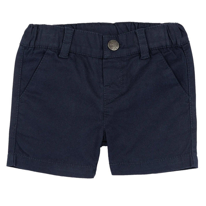 Boys Solid Woven Shorts
