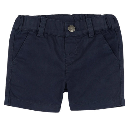 Boys Solid Woven Shorts