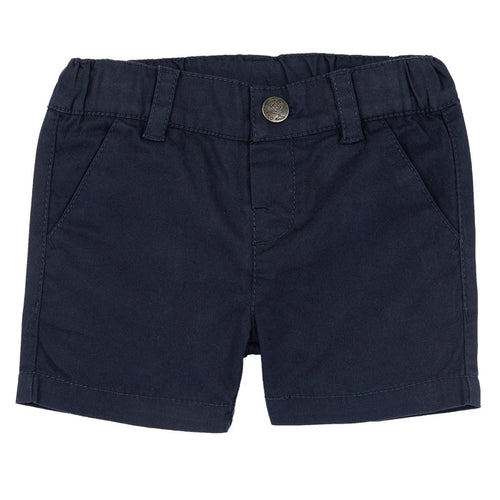 Boys Solid Woven Shorts