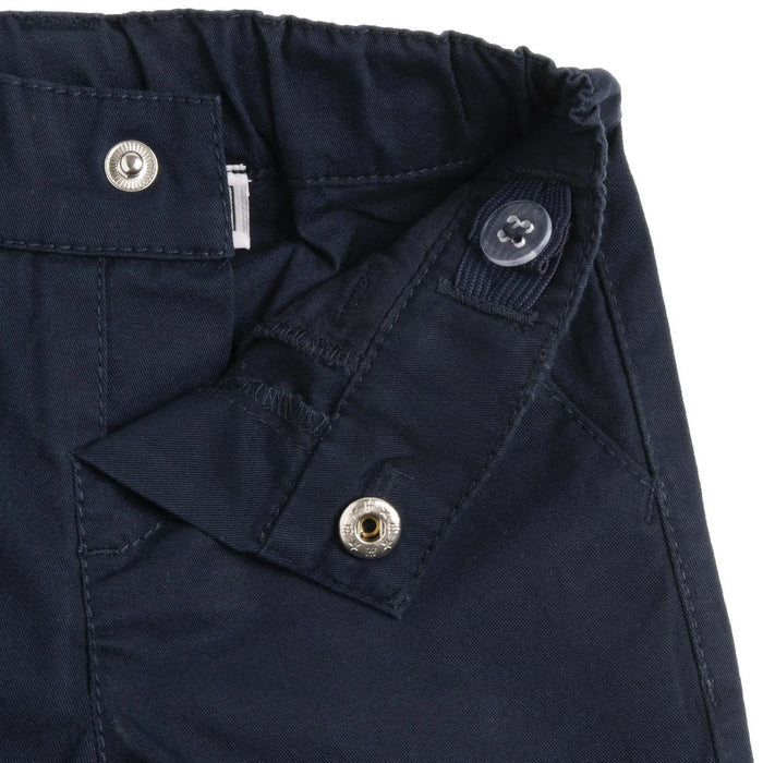 Boys Solid Woven Shorts