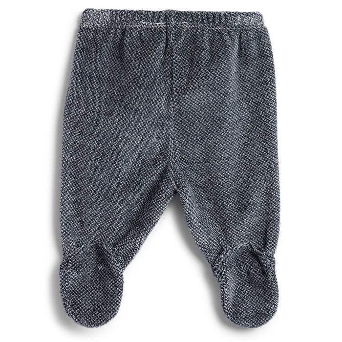 Boys White & Blue Sweatshirt With Leggings