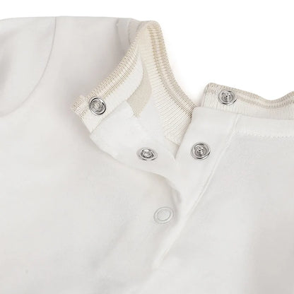 Boys White Graphic Printed T-shirt