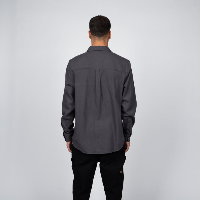 Camisa Reef Men Dark Grey