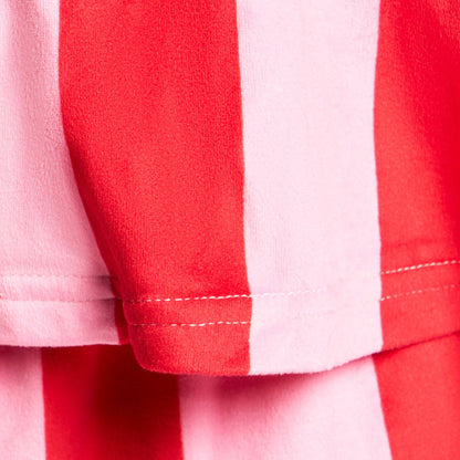 Candy Stripe Button Through Pyjama Set - Pink 🇬🇧