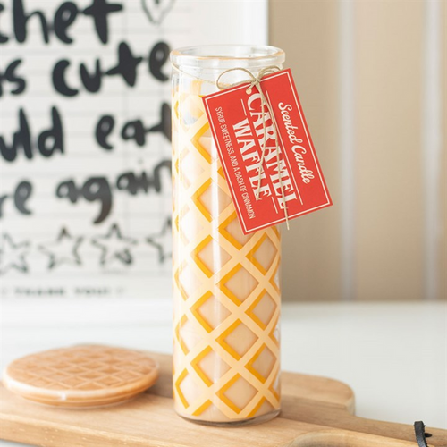 Caramel Waffle Scented Tube Candle 🇬🇧