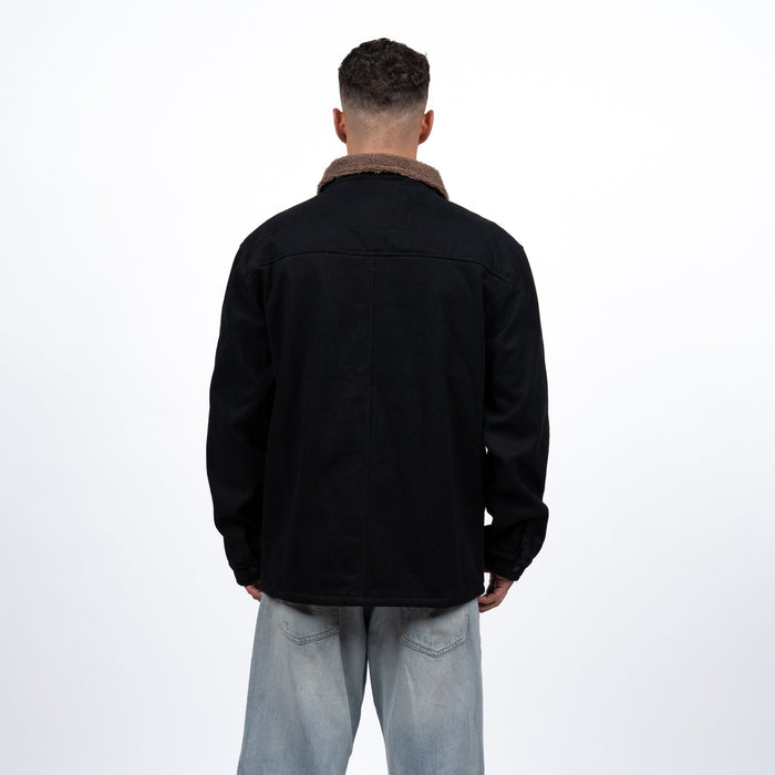 Casaca Reef Men Black Brown Buttons