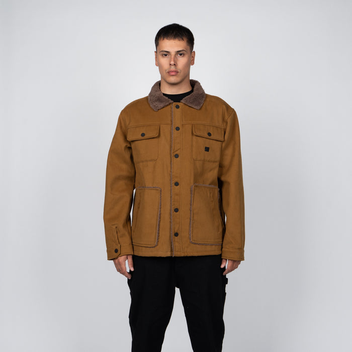 Casaca Reef Men Dark Brown Buttons