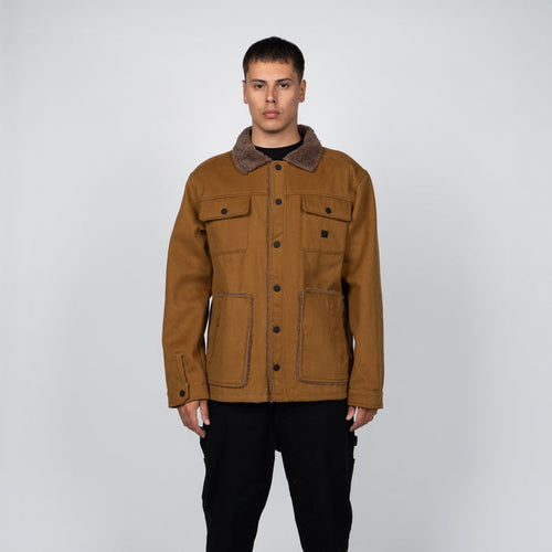 Casaca Reef Men Dark Brown Buttons