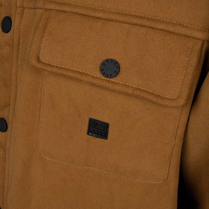 Casaca Reef Men Dark Brown Buttons
