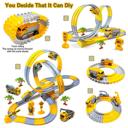 Children's Climbing Track Engineering Vehicle Train Toy 🇨🇳