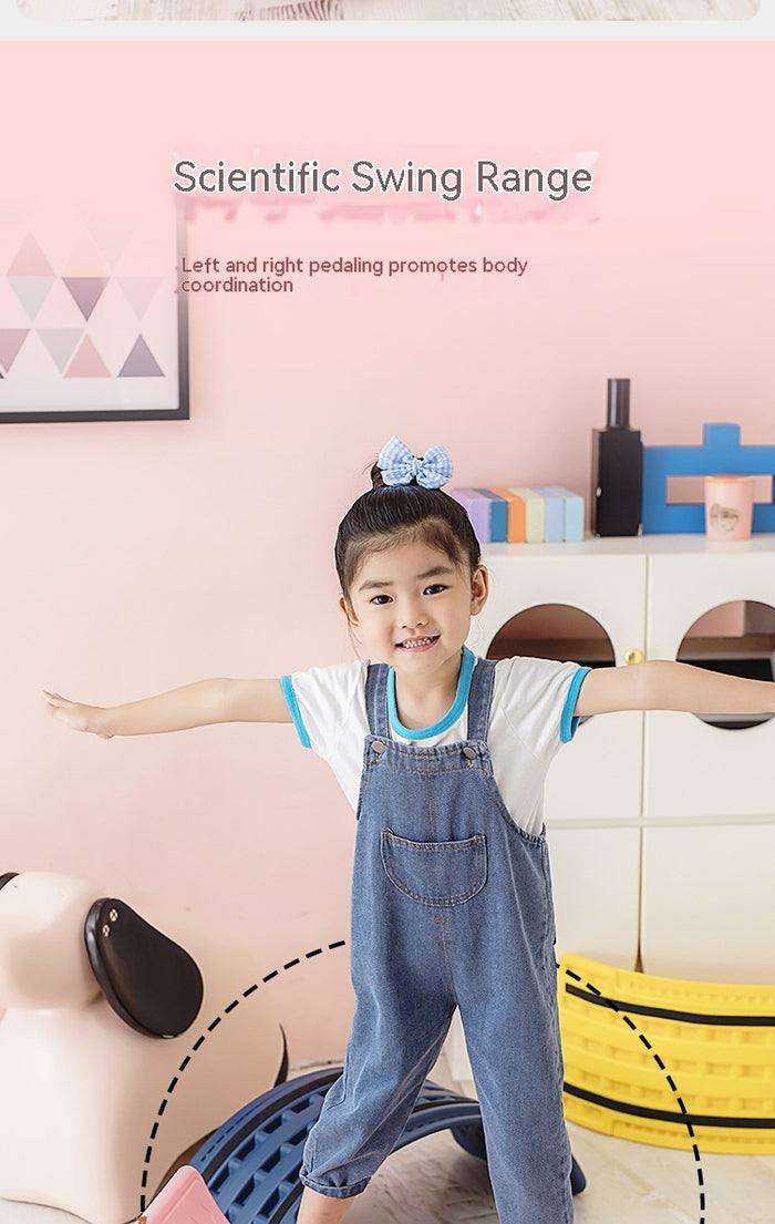 Children's Indoor Smart Board Wood Surf Balance Board Sensory Training Toys 🇨🇳