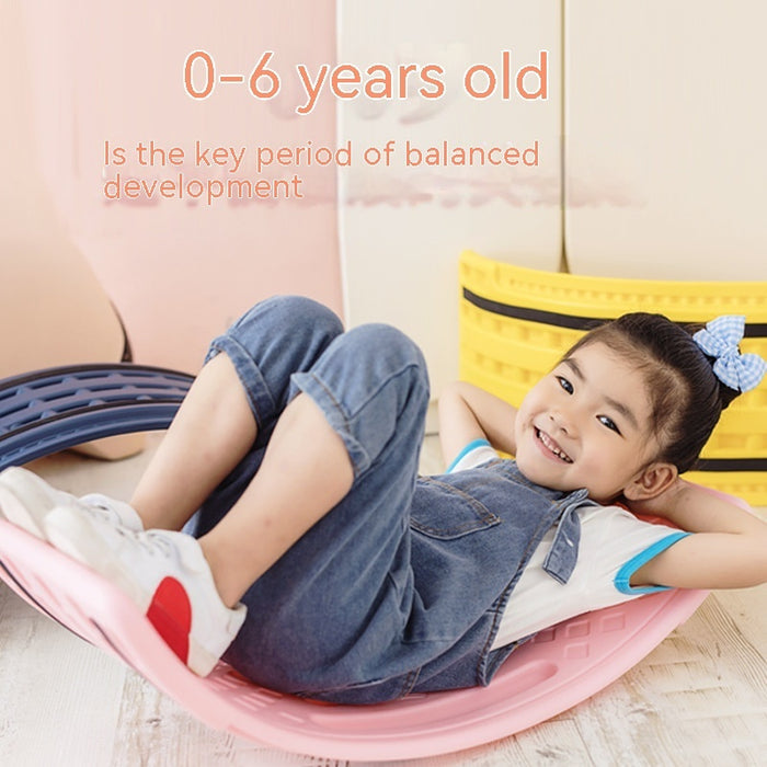 Children's Indoor Smart Board Wood Surf Balance Board Sensory Training Toys 🇨🇳