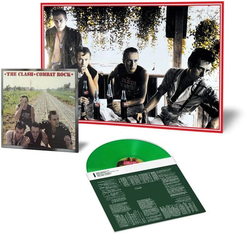 The Clash Combat Rock LP green