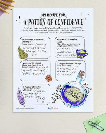 Confidence & Self-Esteem Kit PDF (ages 5-11)