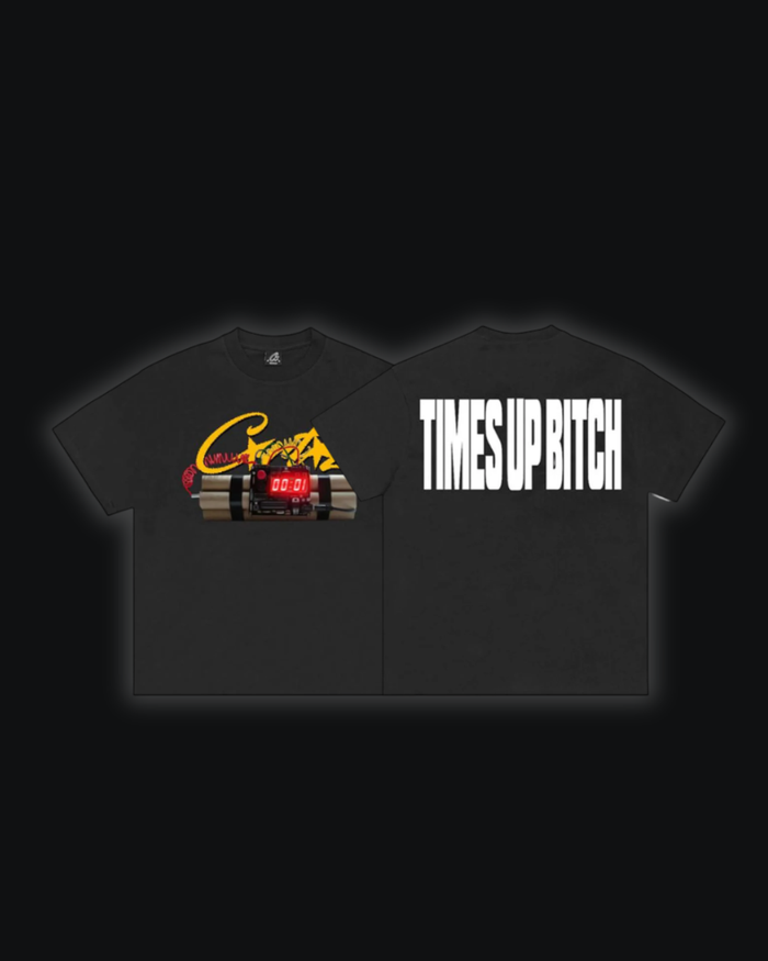 S / "Times Up Bit*h" Bomb Black/Yellow