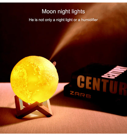 Creative night light moon light air humidifier 🇨🇳