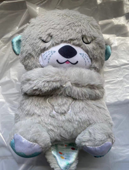 Cross-border New Breathing Lamb Baby Sleeping Soothing Sleep Music Plush Toy 🇨🇳