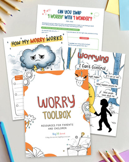 Daily Edition (ages 5-11) + Worry Toolbox Kit PDF (ages 5-12) Bundle