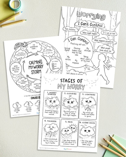 Daily Edition (ages 5-11) + Worry Toolbox Kit PDF (ages 5-12) Bundle