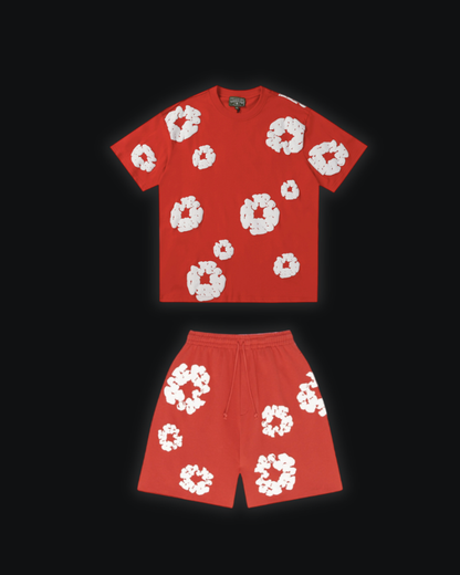 S / Red/White