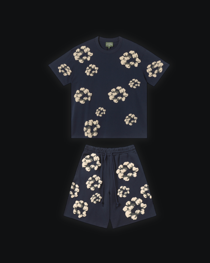 S / Cactus tears Navy/White