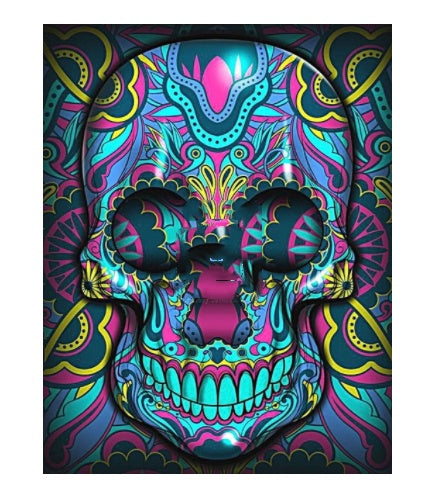 Diamond Painting Horror Skull Art Mosaic Home Wall Decoration 🇨🇳