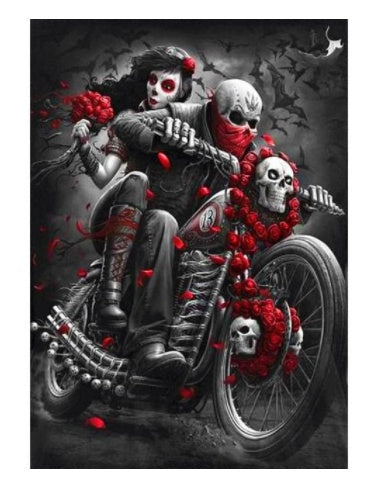 Diamond Painting Horror Skull Art Mosaic Home Wall Decoration 🇨🇳