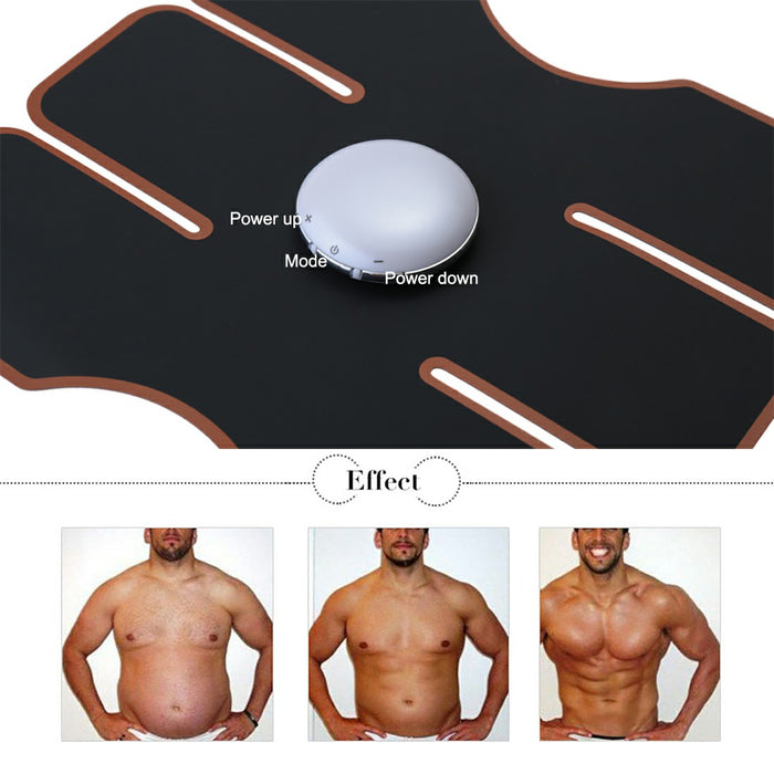 EMS Abdomen Muscle Stimulator Fitness Lifting Trainer Weight Loss Body Slimming Massage 🇬🇧