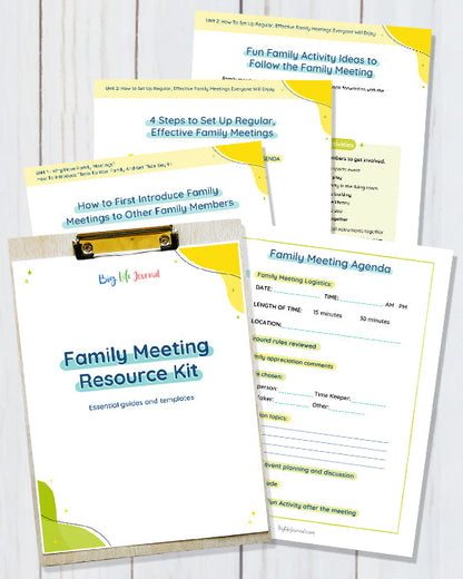 Family Meeting Resource Kit PDF