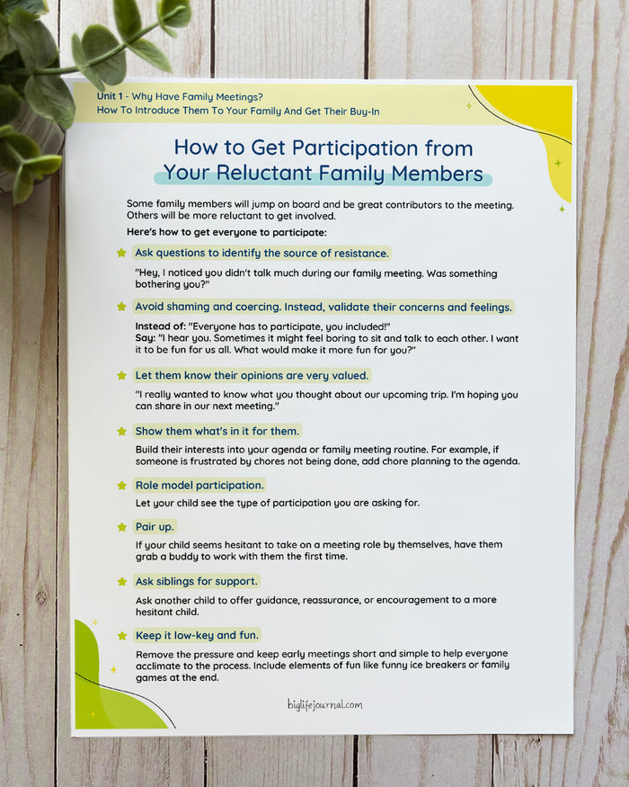 Family Meeting Resource Kit PDF