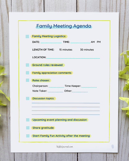 Family Meeting Resource Kit PDF