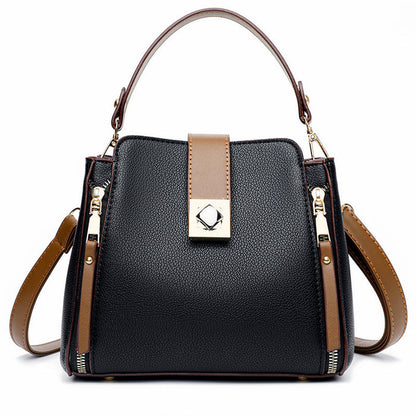 Fashion Casual All-match Shoulder Women's Bag Crossbody Portable Large-capacity Bucket Bag 🇨🇳