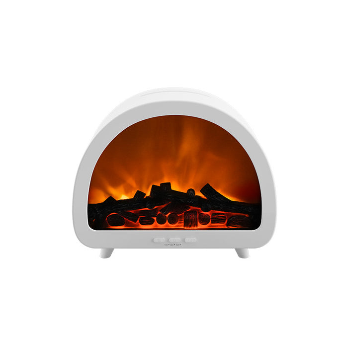 Fireplace Flame Aroma Diffuser Desktop Remote Control Colorful Atmosphere Light 🇨🇳