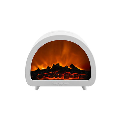 Fireplace Flame Aroma Diffuser Desktop Remote Control Colorful Atmosphere Light 🇨🇳