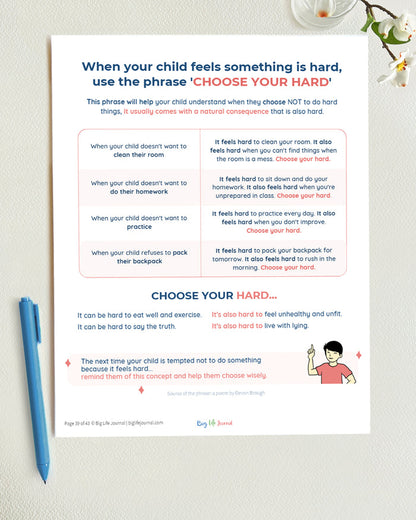 Focus & Motivation Kit PDF (Ages 5-12)