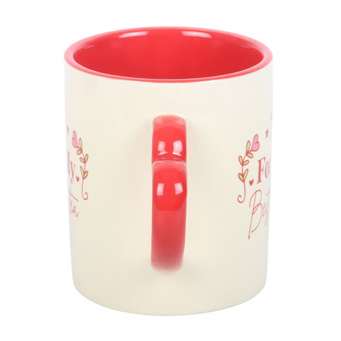 For My Best-Tea Mug with Heart Handle 🇬🇧