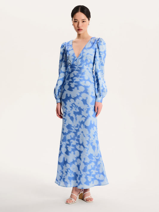 Francoise Dress in Supersonic Blue