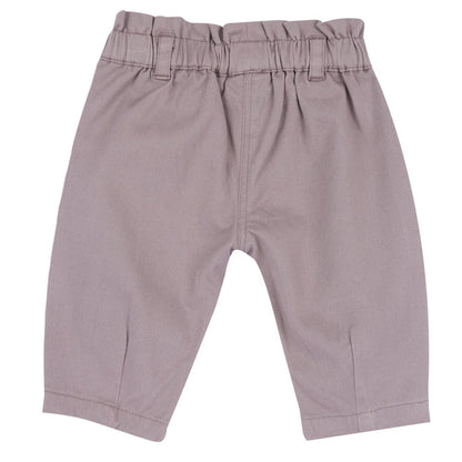 Girls Medium Lilac Printed Trouser