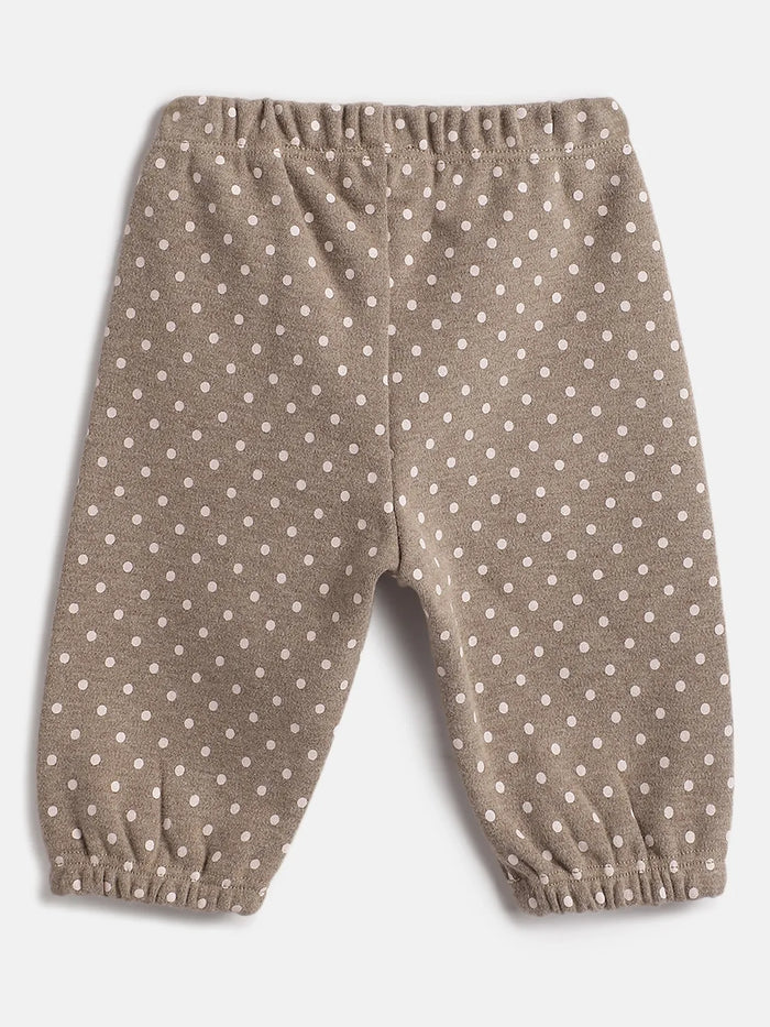 Girls Pink & Brown Top with Trousers