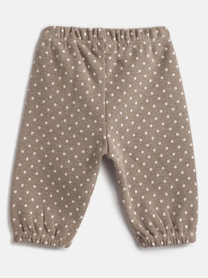 Girls Pink & Brown Top with Trousers