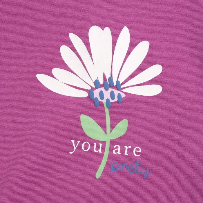 Girls Printed Cotton T-shirt
