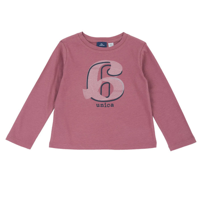 Girls Printed Long Sleeve T-shirt