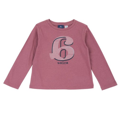 Girls Printed Long Sleeve T-shirt