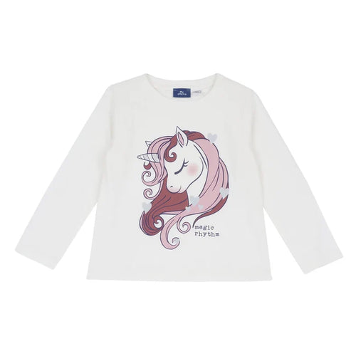 Girls Printed Long Sleeve T-shirt