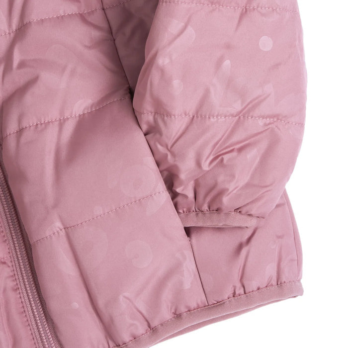 Girls Printed Woven Padded Jacket