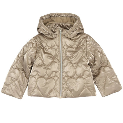 Girls Self Design Nylon Jacket