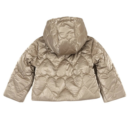 Girls Self Design Nylon Jacket