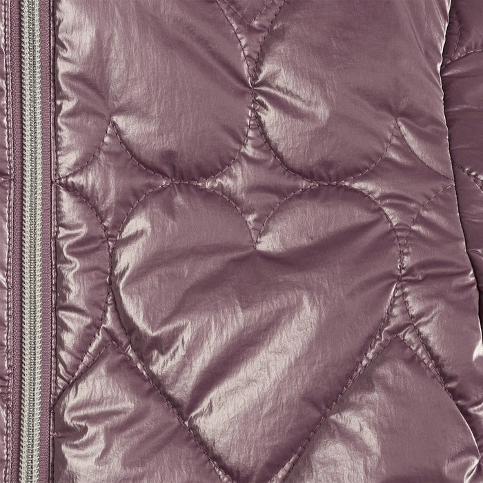 Girls Self Design Nylon Jacket