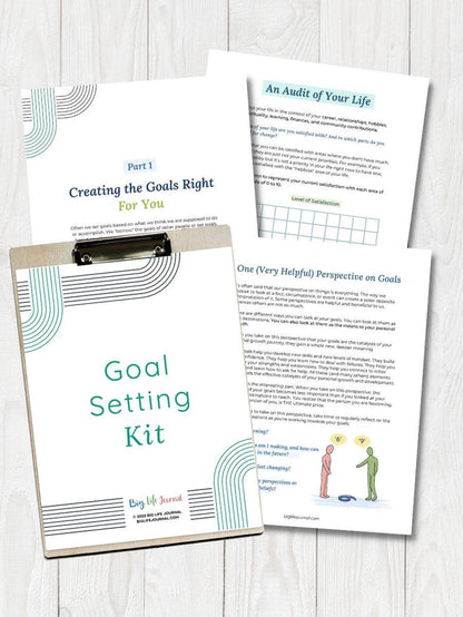 Goal Setting Kit PDF (ages 18-99)
